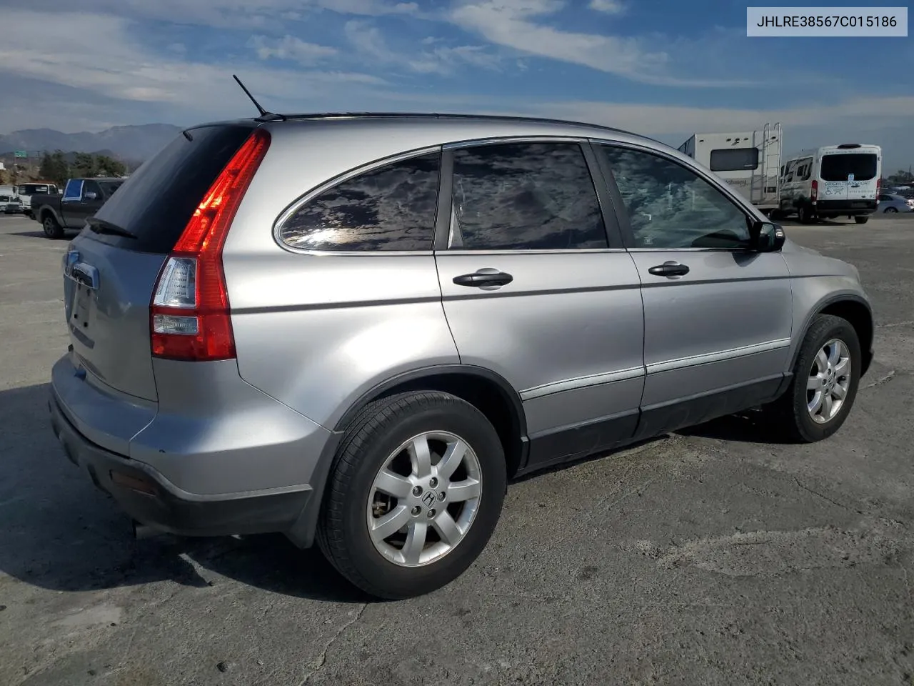 2007 Honda Cr-V Ex VIN: JHLRE38567C015186 Lot: 80019944