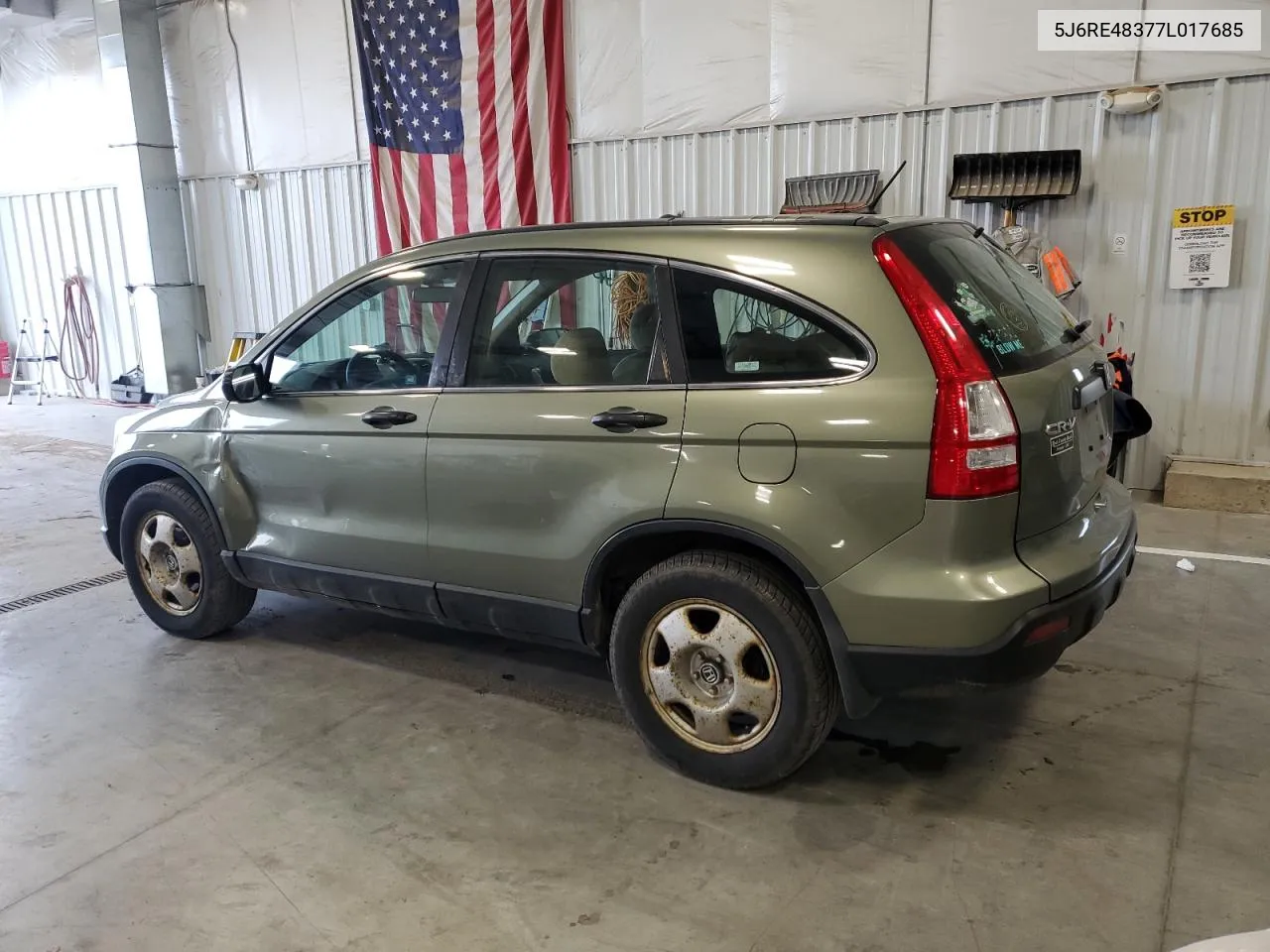 2007 Honda Cr-V Lx VIN: 5J6RE48377L017685 Lot: 80626644