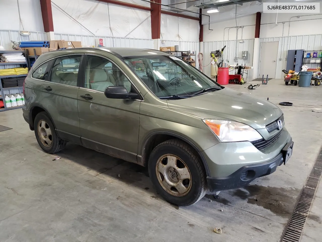 2007 Honda Cr-V Lx VIN: 5J6RE48377L017685 Lot: 80626644