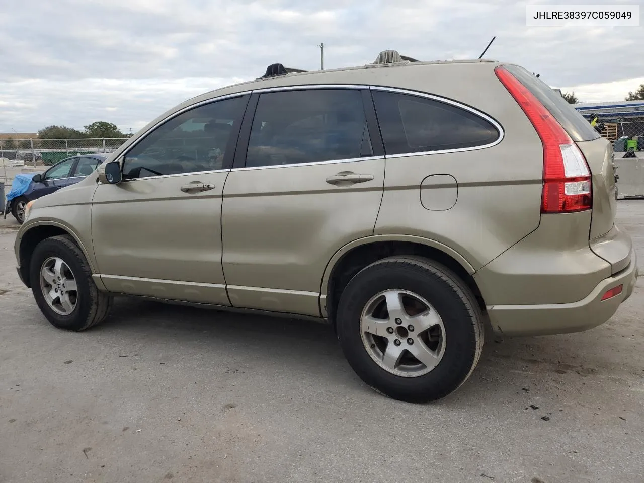 2007 Honda Cr-V Lx VIN: JHLRE38397C059049 Lot: 81188244