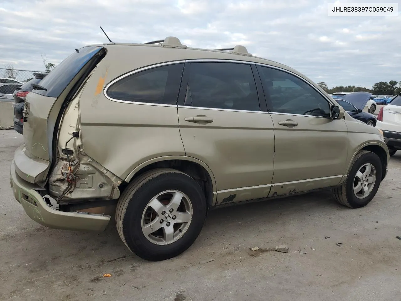 2007 Honda Cr-V Lx VIN: JHLRE38397C059049 Lot: 81188244