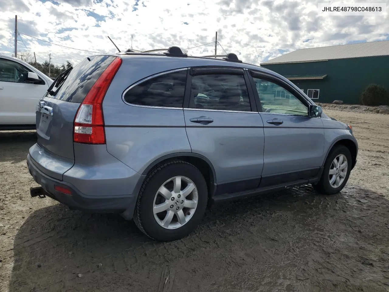 2008 Honda Cr-V Exl VIN: JHLRE48798C048613 Lot: 47683374