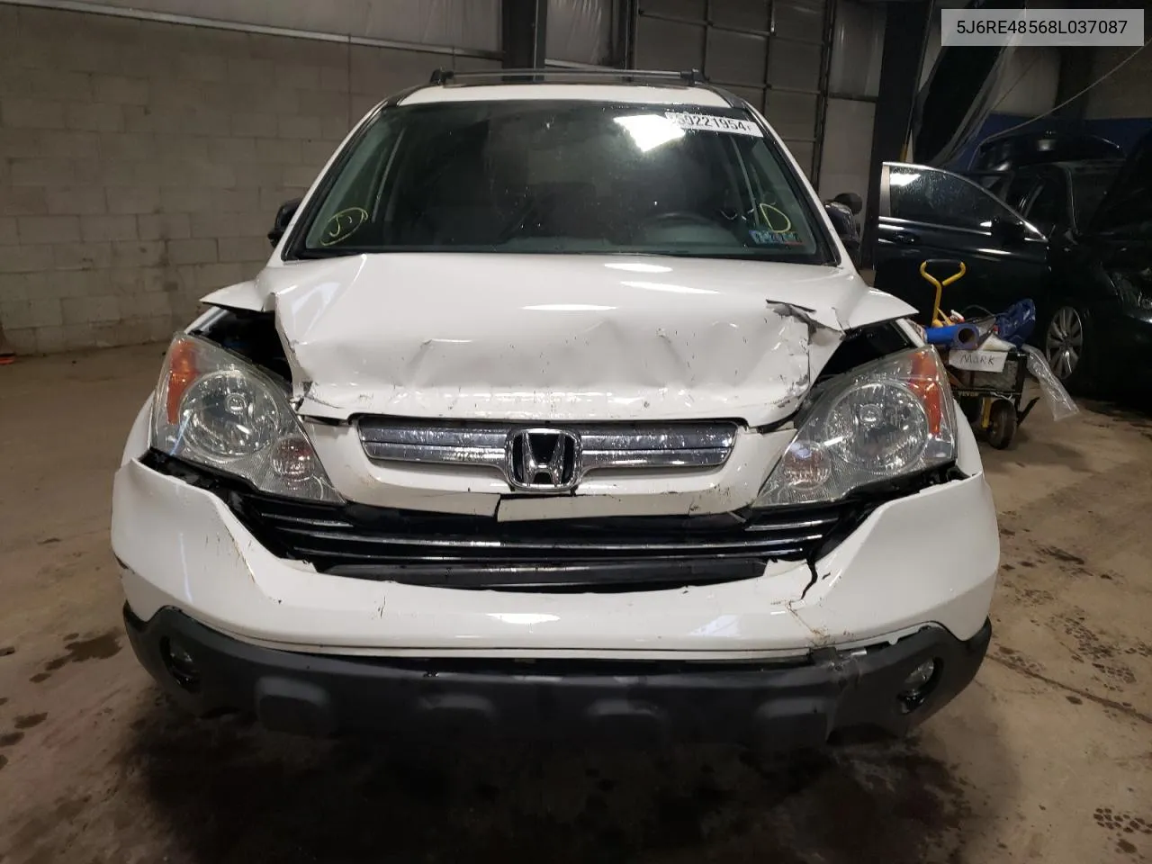 2008 Honda Cr-V Ex VIN: 5J6RE48568L037087 Lot: 50221954