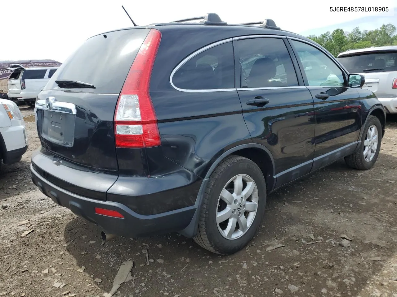 5J6RE48578L018905 2008 Honda Cr-V Ex