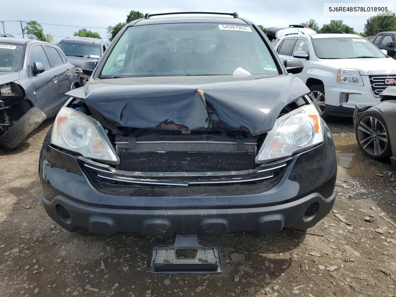 5J6RE48578L018905 2008 Honda Cr-V Ex