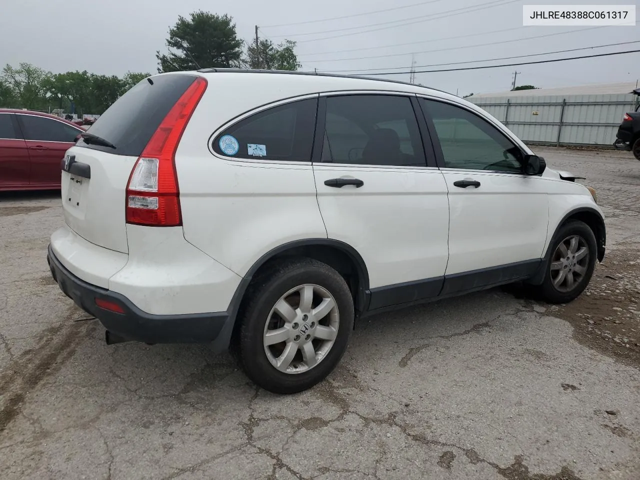 JHLRE48388C061317 2008 Honda Cr-V Lx