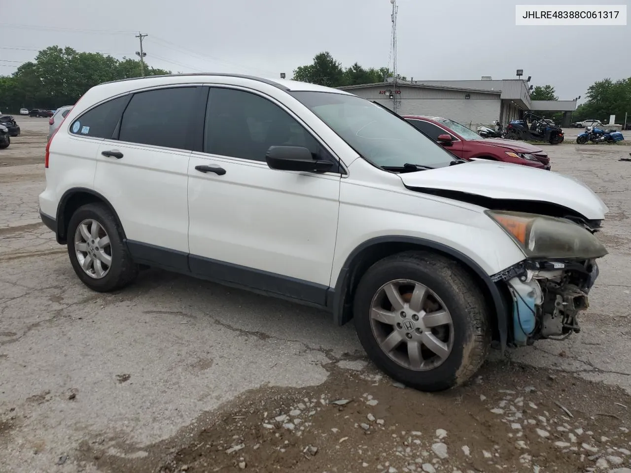 JHLRE48388C061317 2008 Honda Cr-V Lx