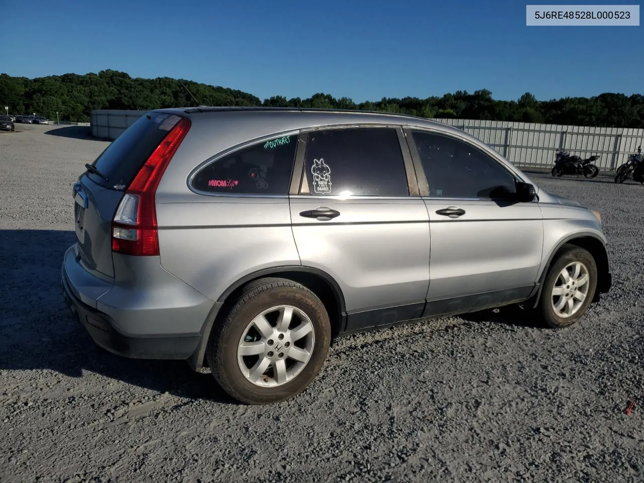 5J6RE48528L000523 2008 Honda Cr-V Ex