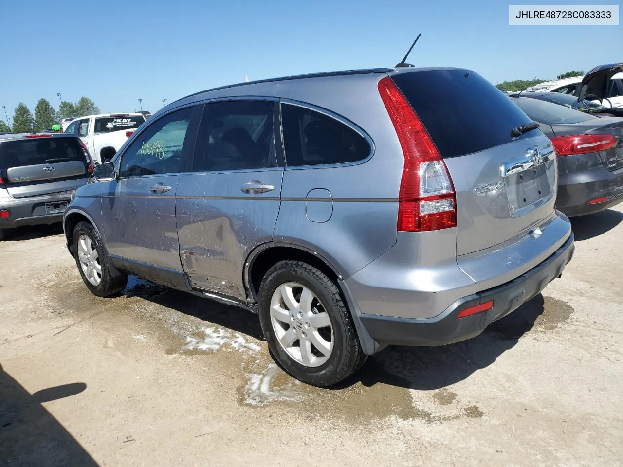 JHLRE48728C083333 2008 Honda Cr-V Exl