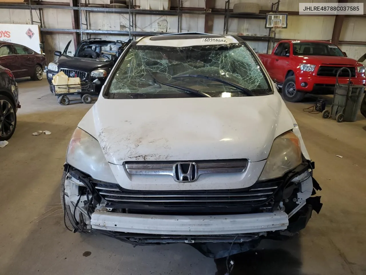 JHLRE48788C037585 2008 Honda Cr-V Exl