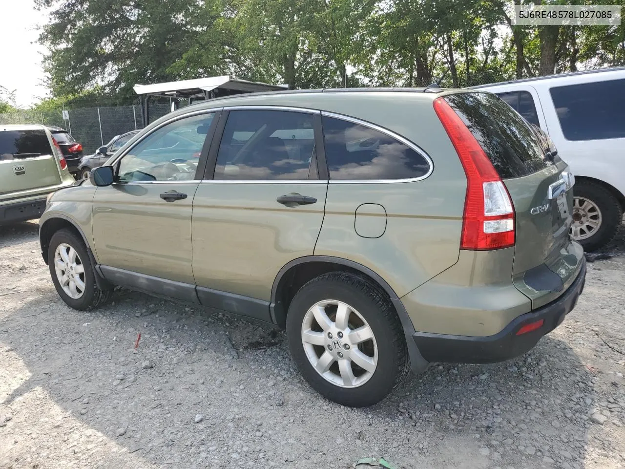 5J6RE48578L027085 2008 Honda Cr-V Ex