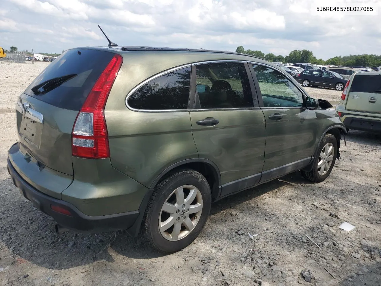 5J6RE48578L027085 2008 Honda Cr-V Ex