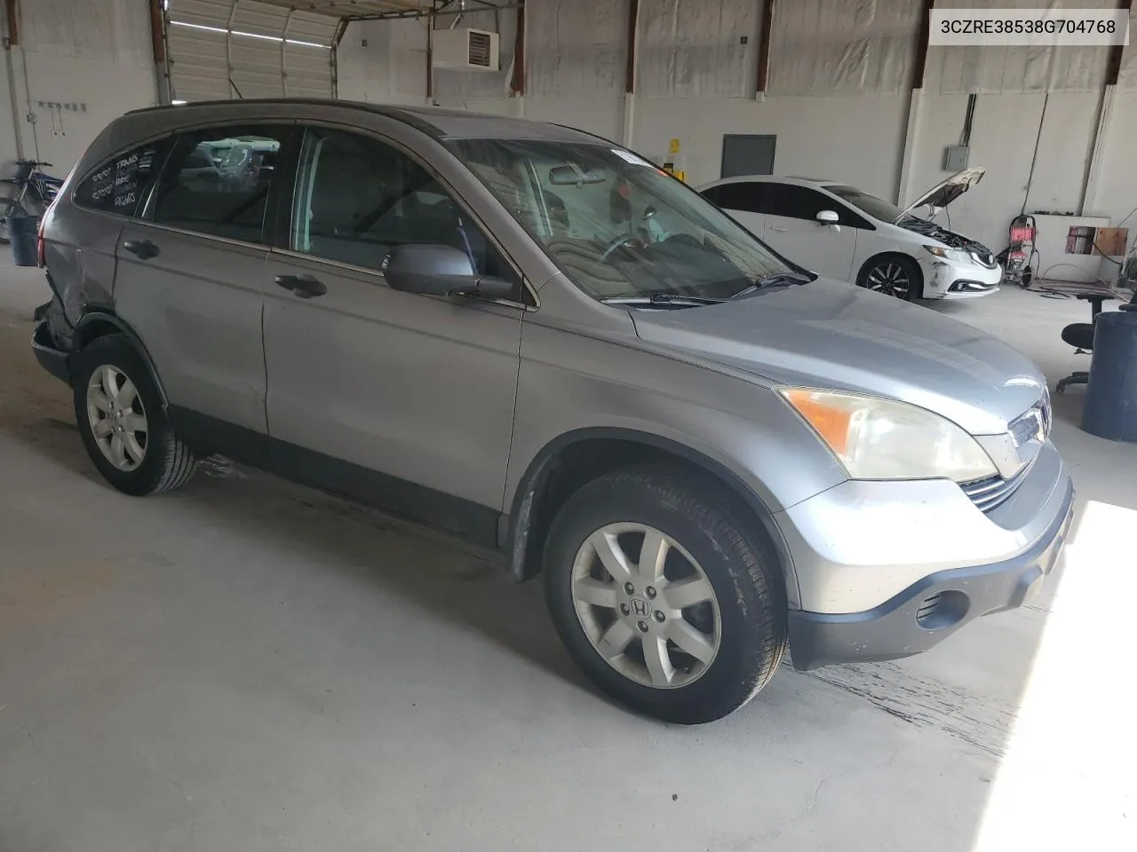 2008 Honda Cr-V Ex VIN: 3CZRE38538G704768 Lot: 61997334