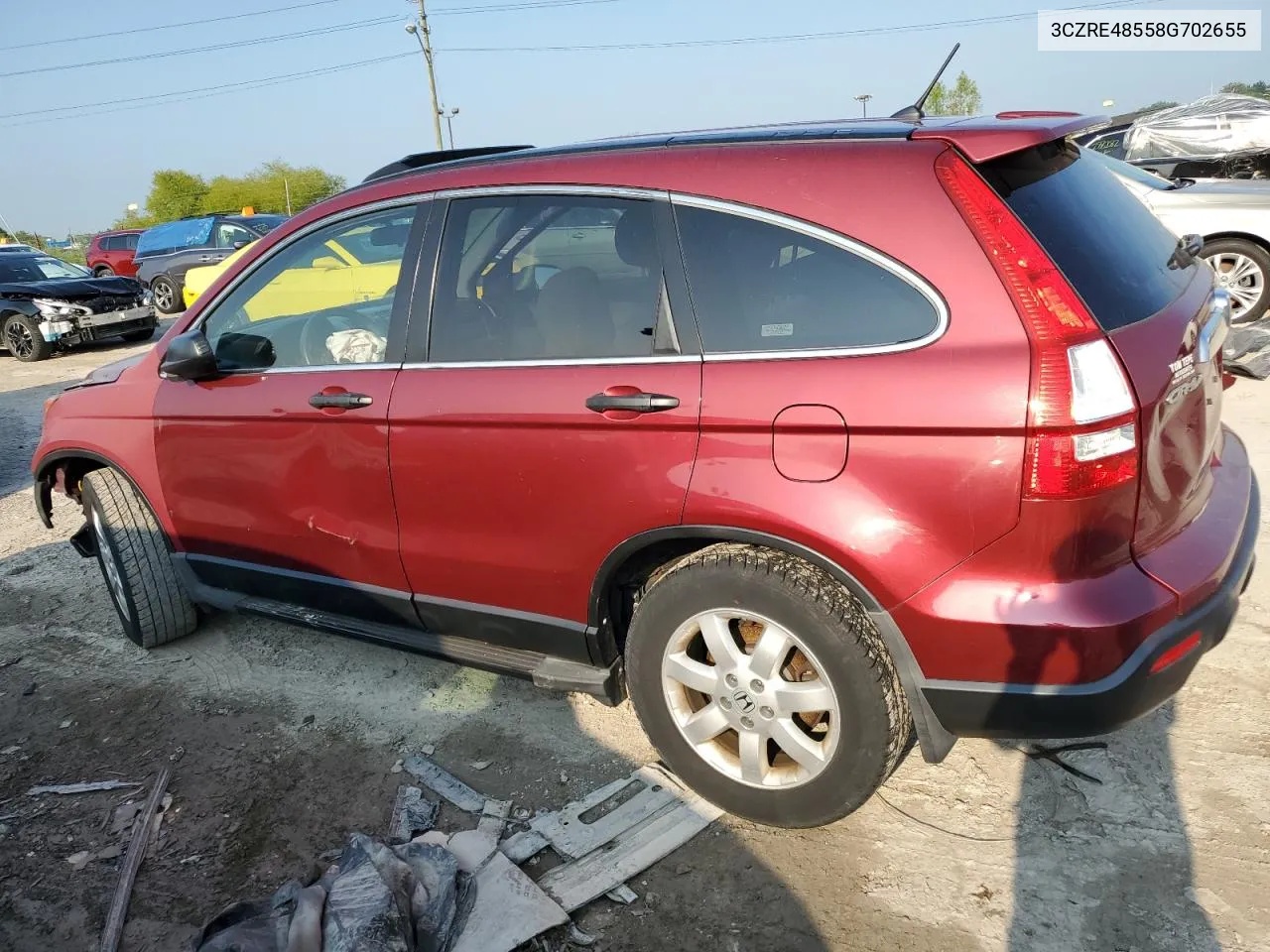 3CZRE48558G702655 2008 Honda Cr-V Ex