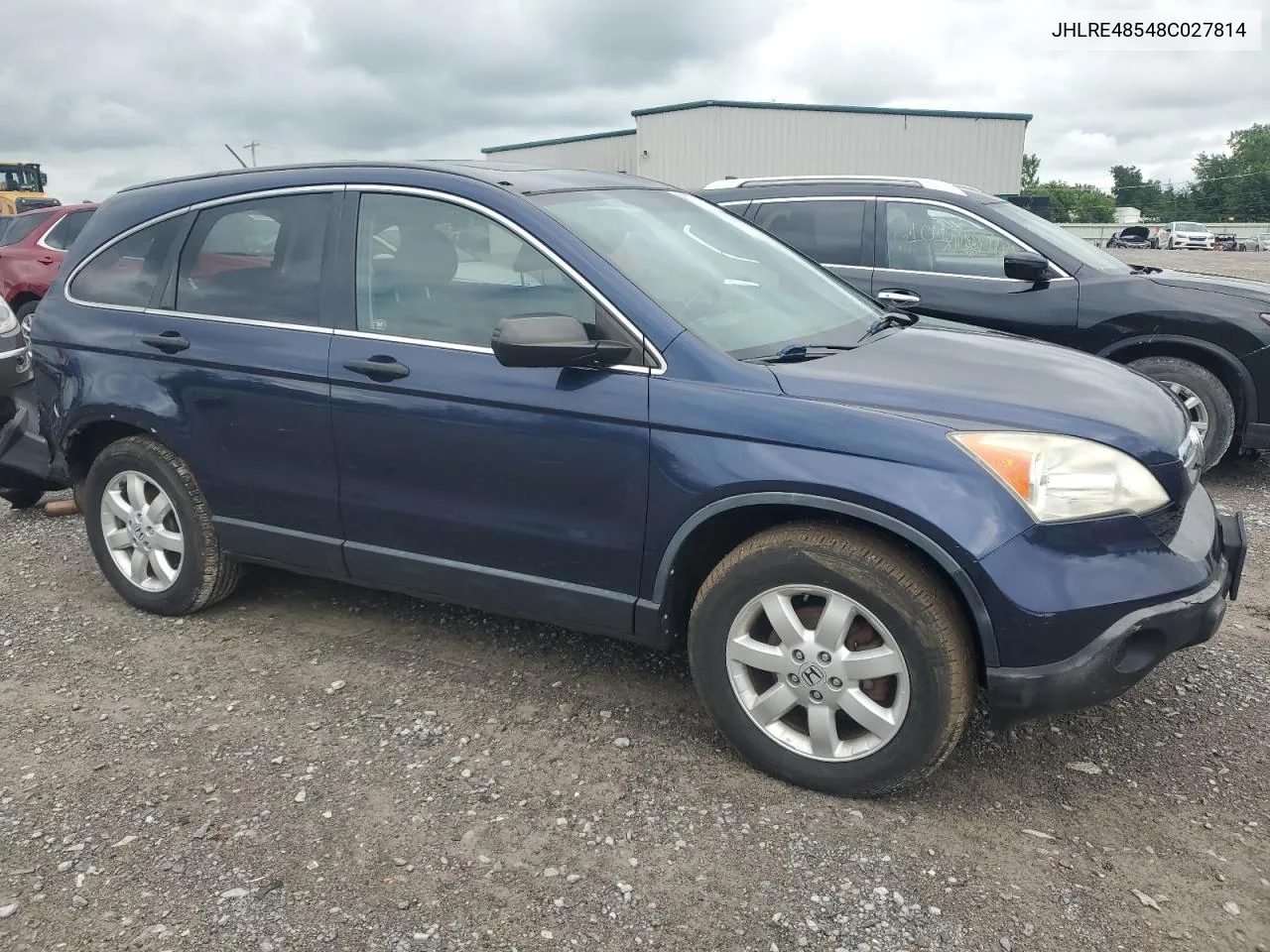 2008 Honda Cr-V Ex VIN: JHLRE48548C027814 Lot: 62715914