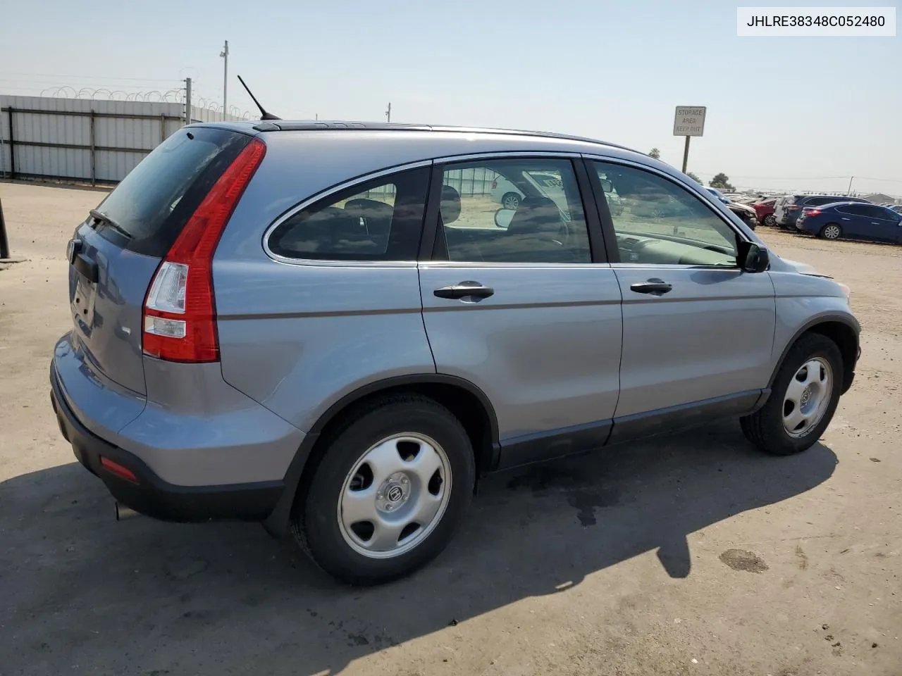 JHLRE38348C052480 2008 Honda Cr-V Lx