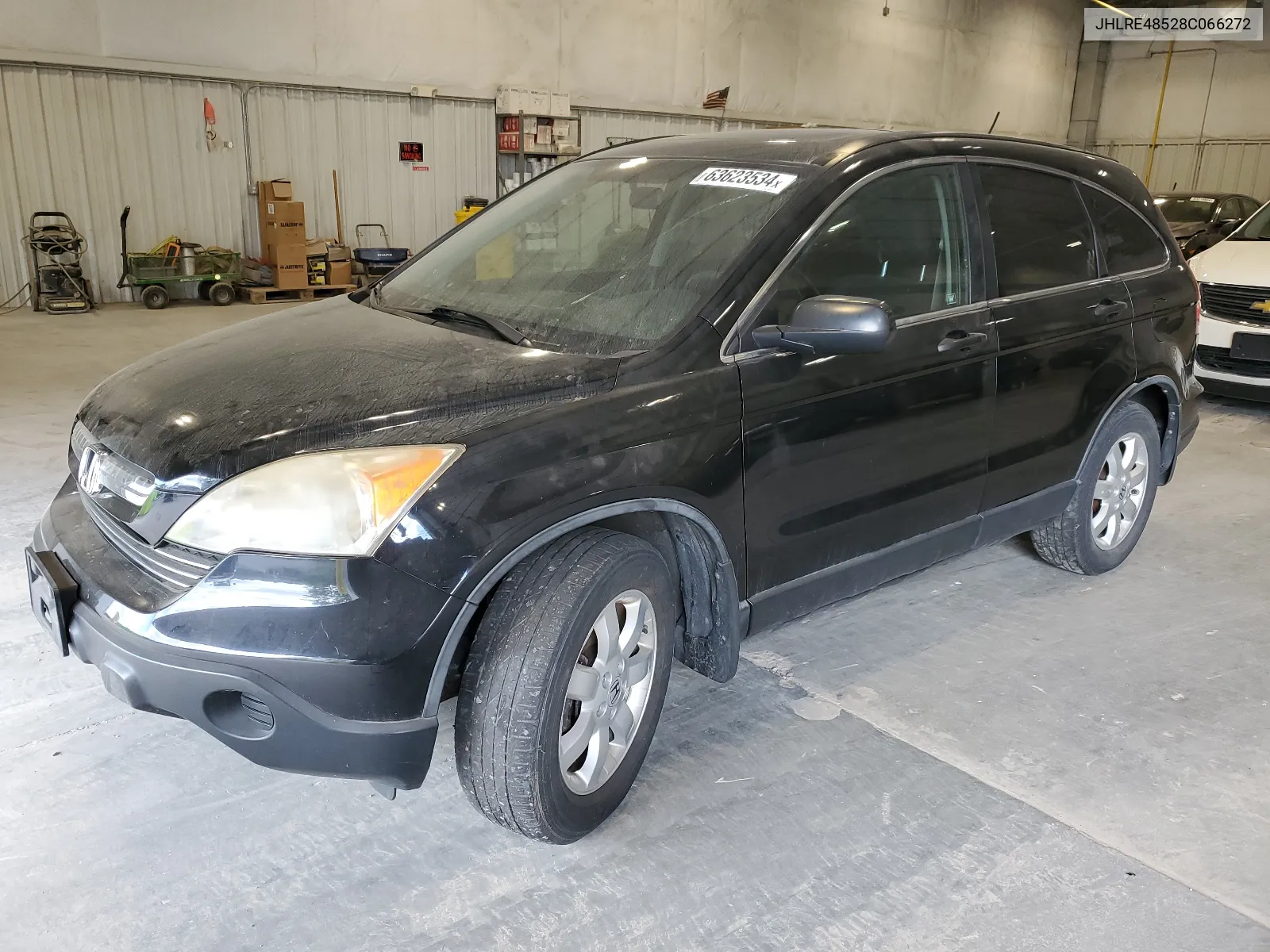 2008 Honda Cr-V Ex VIN: JHLRE48528C066272 Lot: 63623534