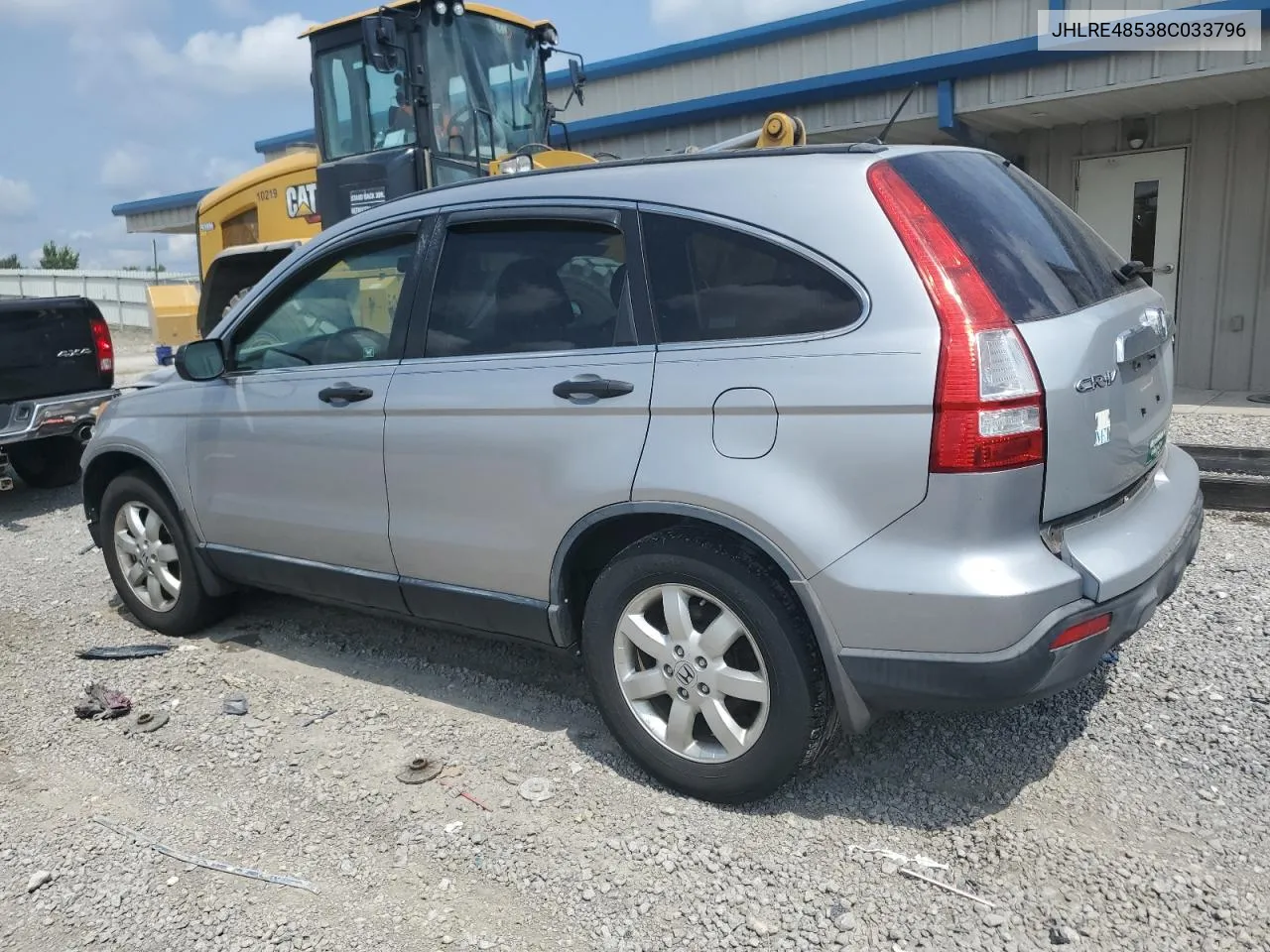 2008 Honda Cr-V Ex VIN: JHLRE48538C033796 Lot: 64586174