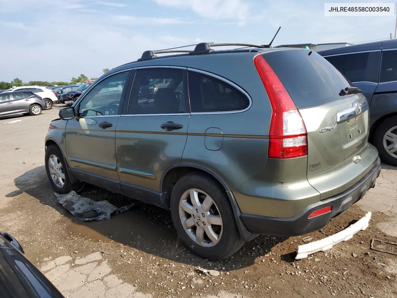 JHLRE48558C003540 2008 Honda Cr-V Ex