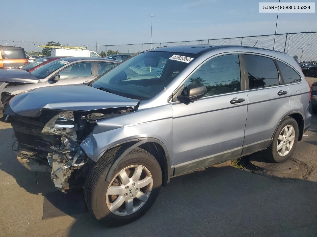 5J6RE48588L005824 2008 Honda Cr-V Ex