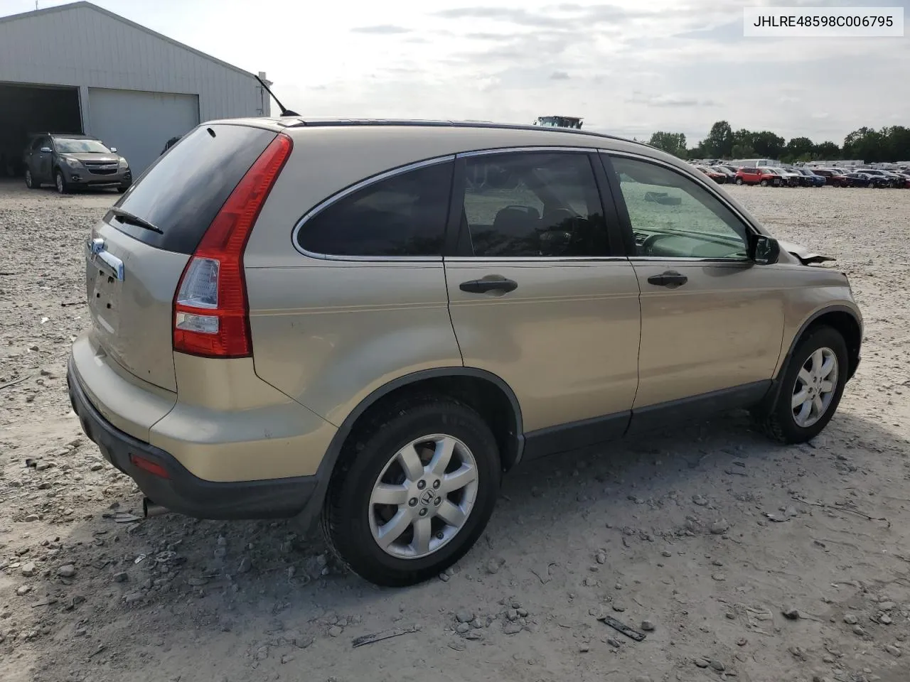 2008 Honda Cr-V Ex VIN: JHLRE48598C006795 Lot: 66377654