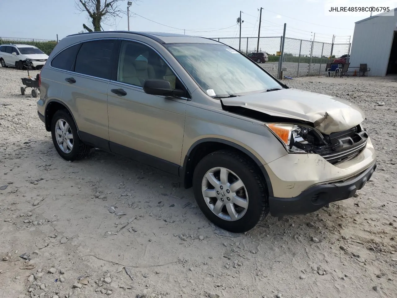 2008 Honda Cr-V Ex VIN: JHLRE48598C006795 Lot: 66377654