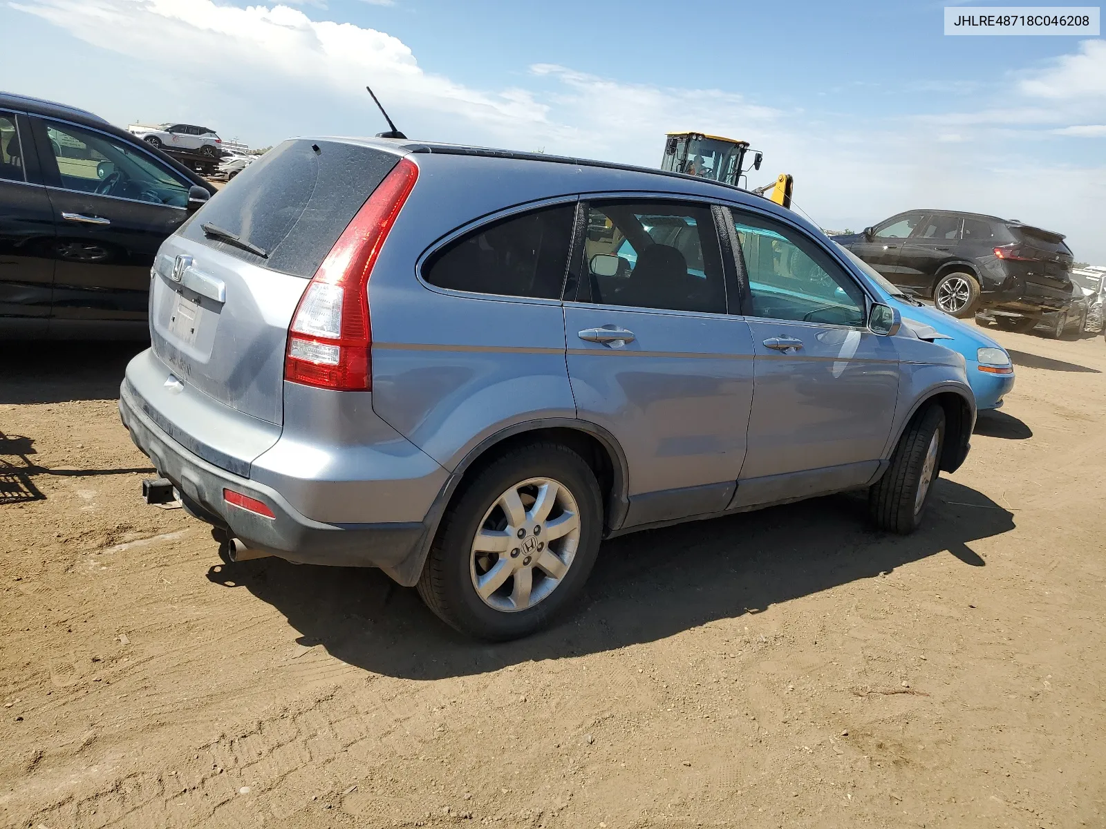 JHLRE48718C046208 2008 Honda Cr-V Exl