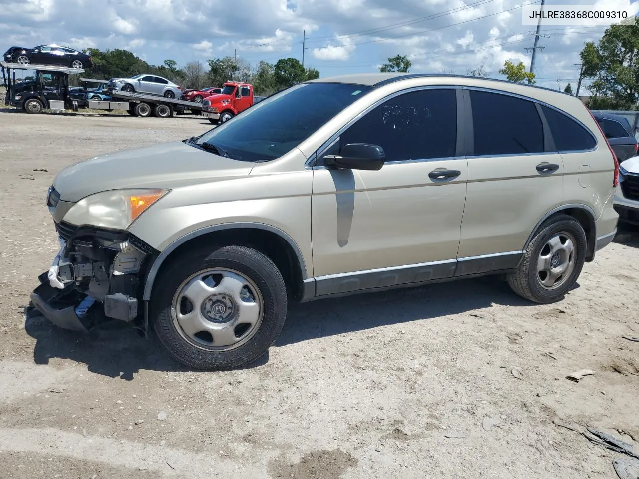 JHLRE38368C009310 2008 Honda Cr-V Lx