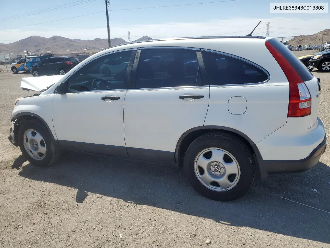 2008 Honda Cr-V Lx VIN: JHLRE38348C013808 Lot: 66822064