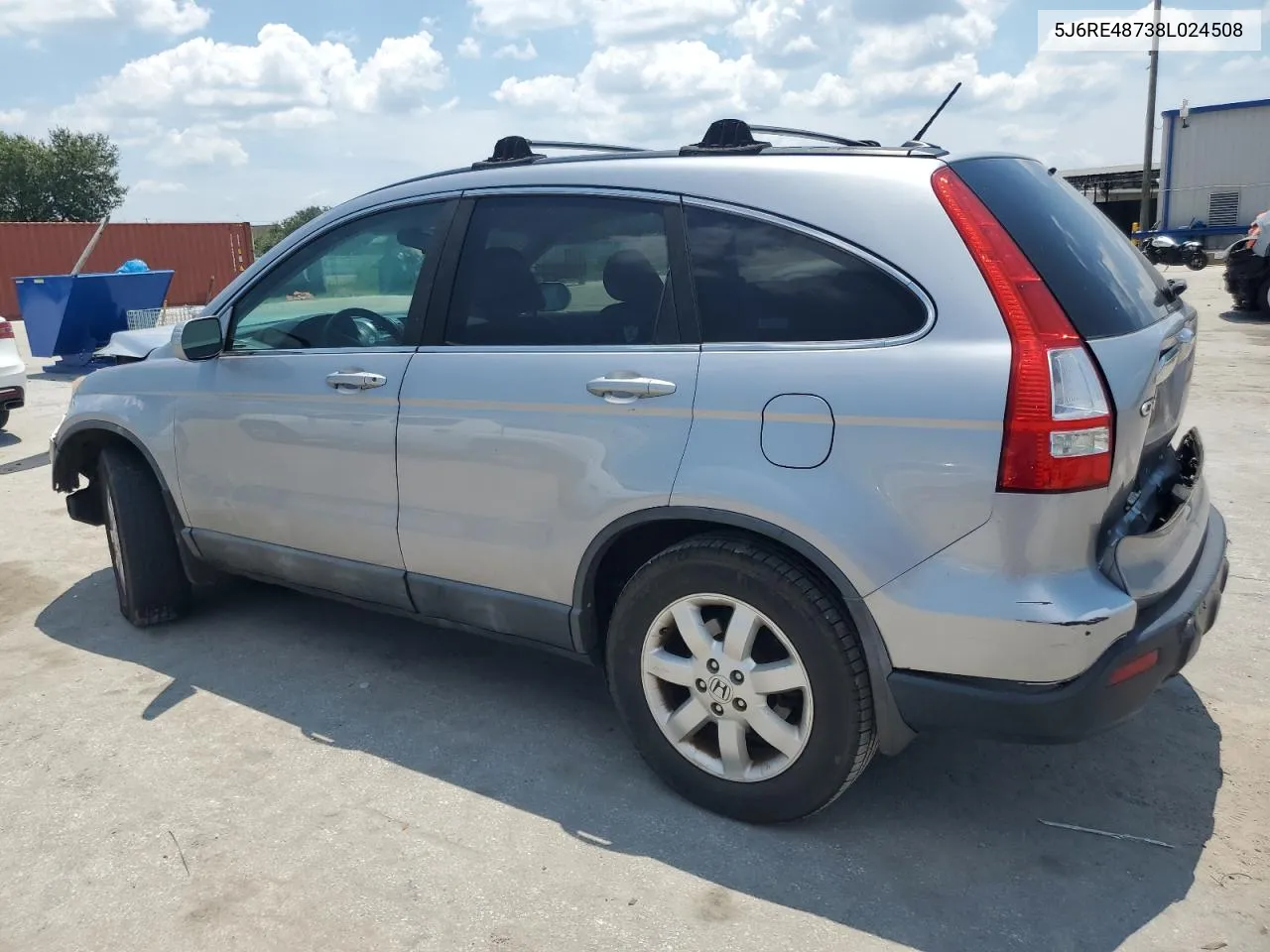 5J6RE48738L024508 2008 Honda Cr-V Exl