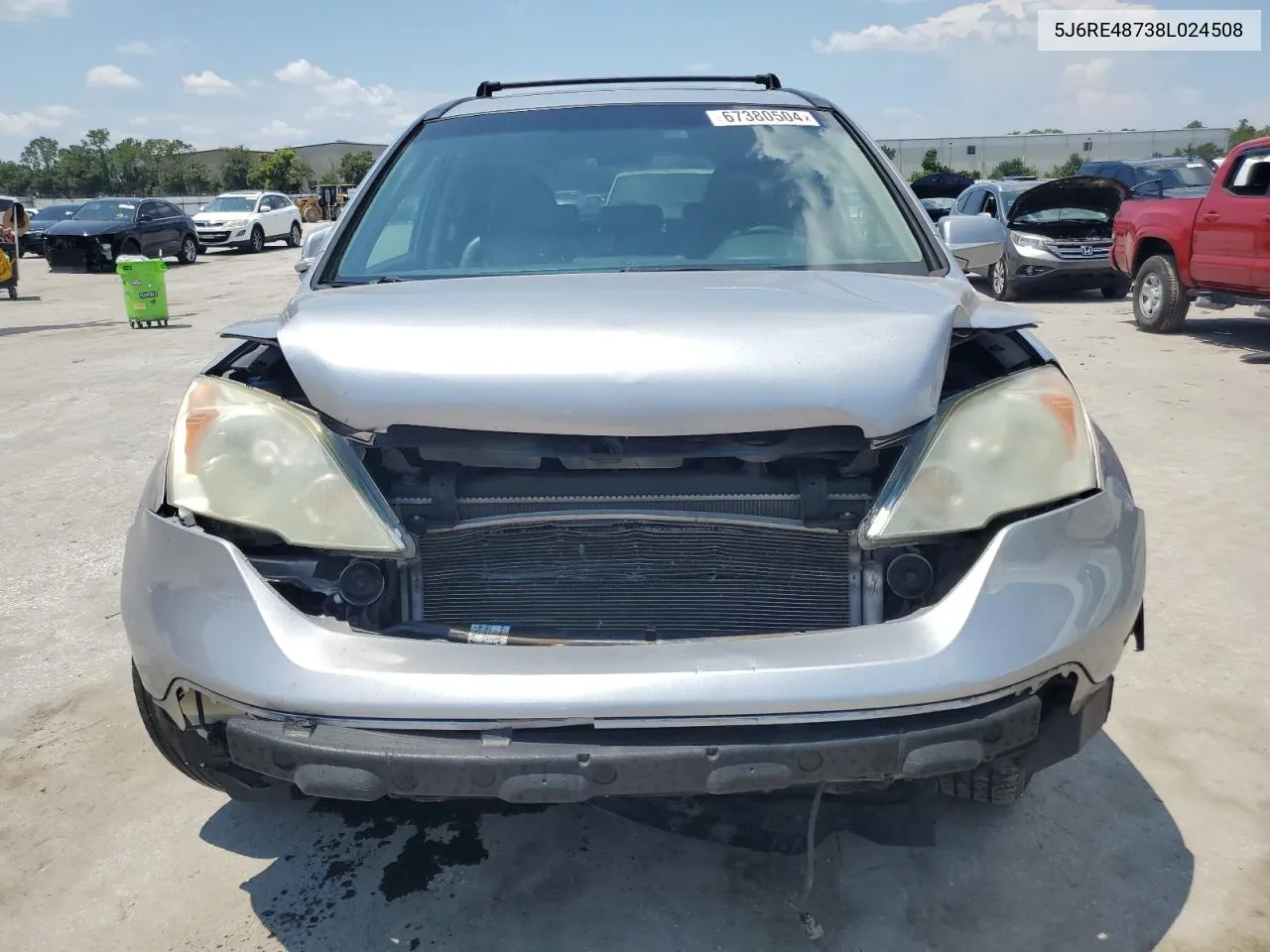 5J6RE48738L024508 2008 Honda Cr-V Exl