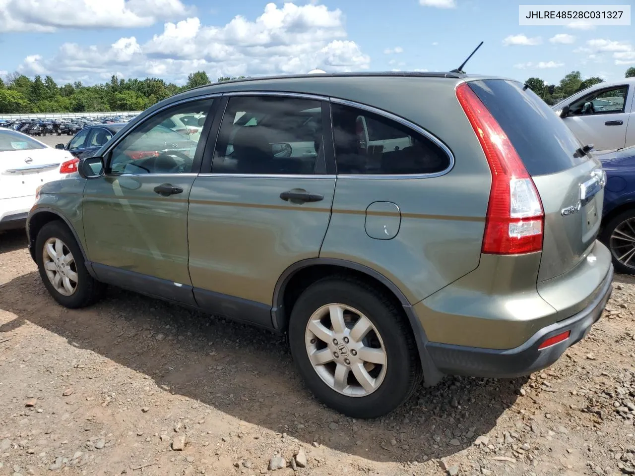 2008 Honda Cr-V Ex VIN: JHLRE48528C031327 Lot: 67633014