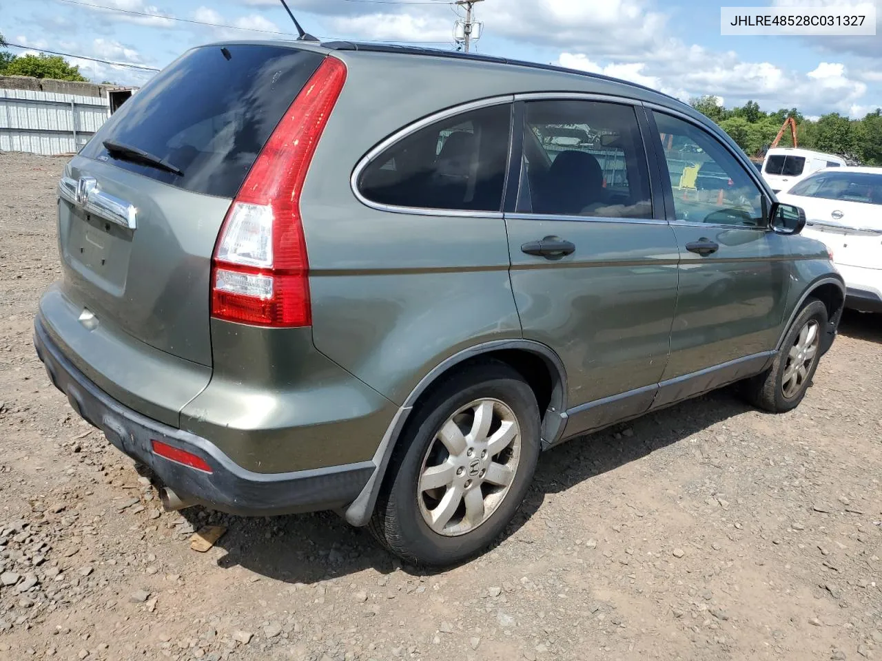 2008 Honda Cr-V Ex VIN: JHLRE48528C031327 Lot: 67633014