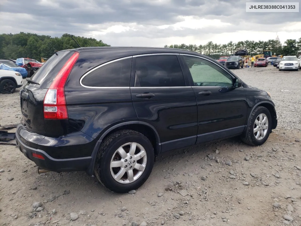 2008 Honda Cr-V Lx VIN: JHLRE38388C041353 Lot: 68099344