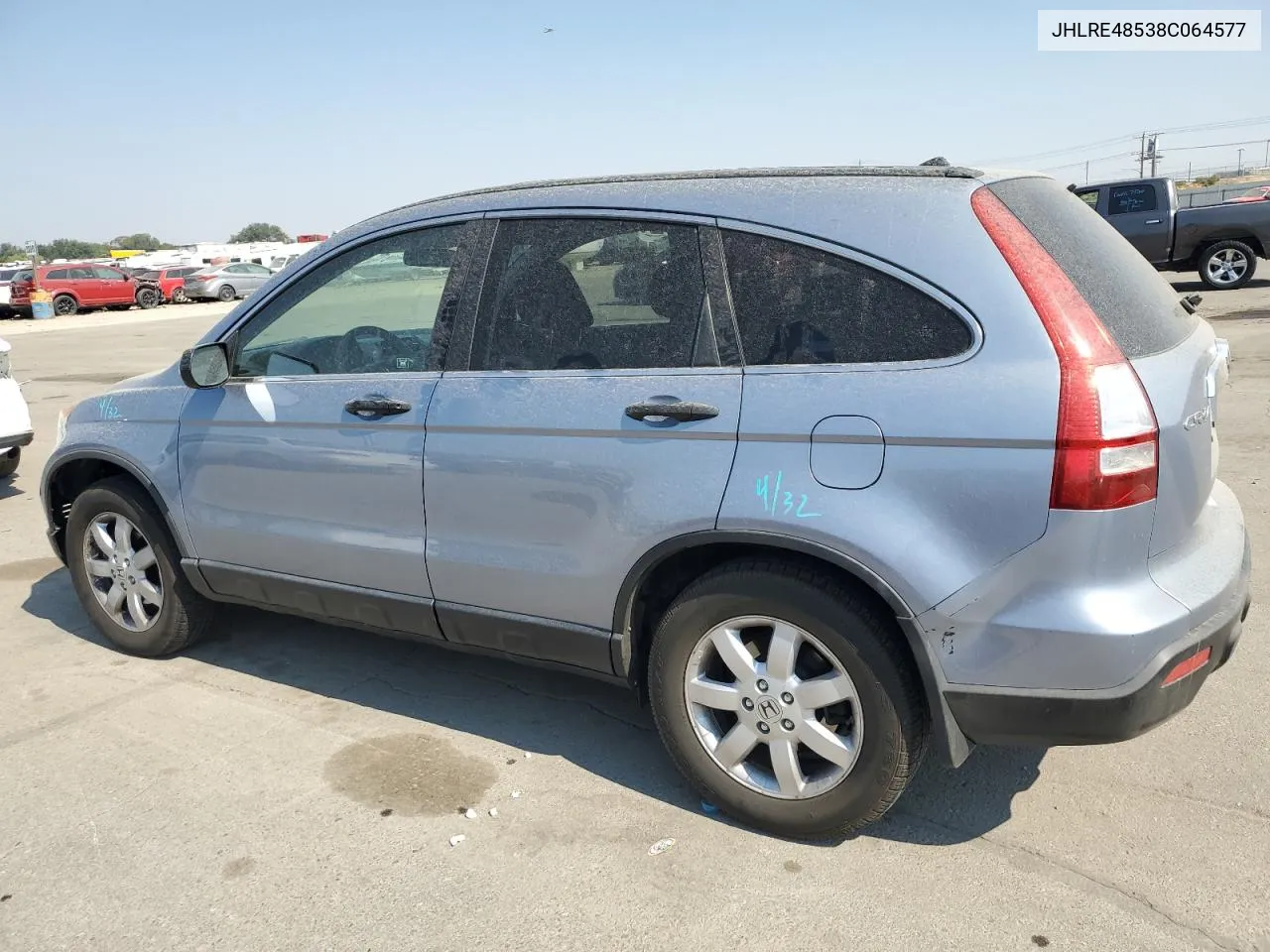 JHLRE48538C064577 2008 Honda Cr-V Ex