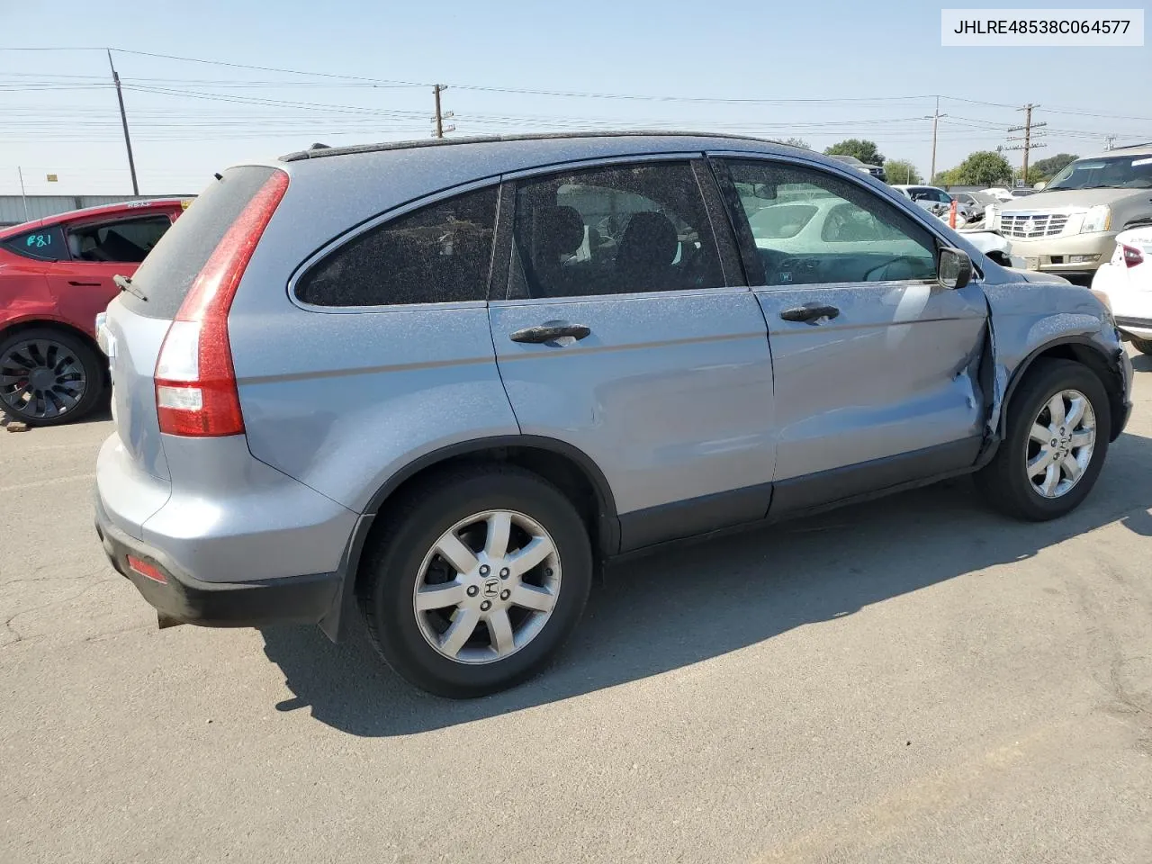 JHLRE48538C064577 2008 Honda Cr-V Ex