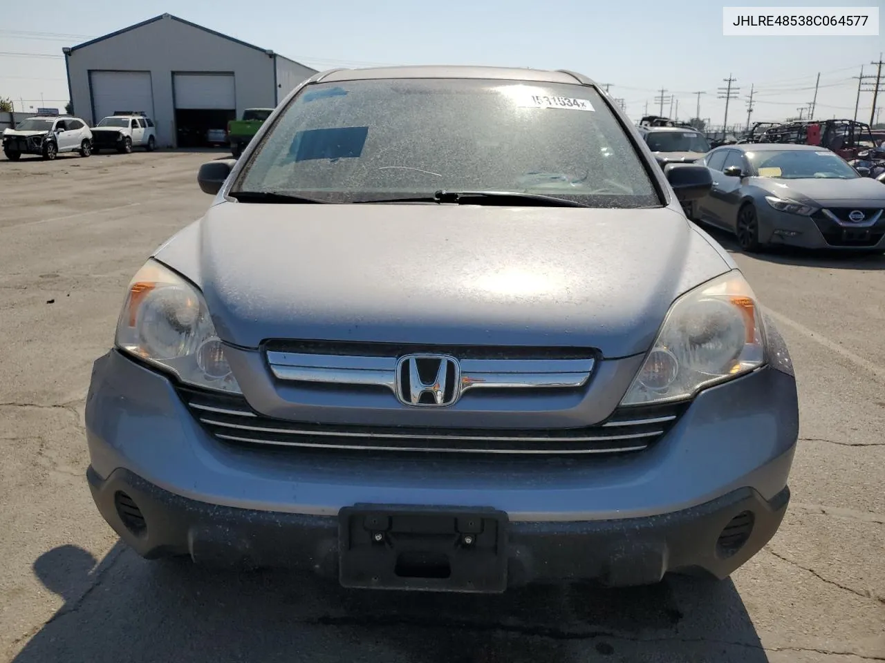 2008 Honda Cr-V Ex VIN: JHLRE48538C064577 Lot: 68531534