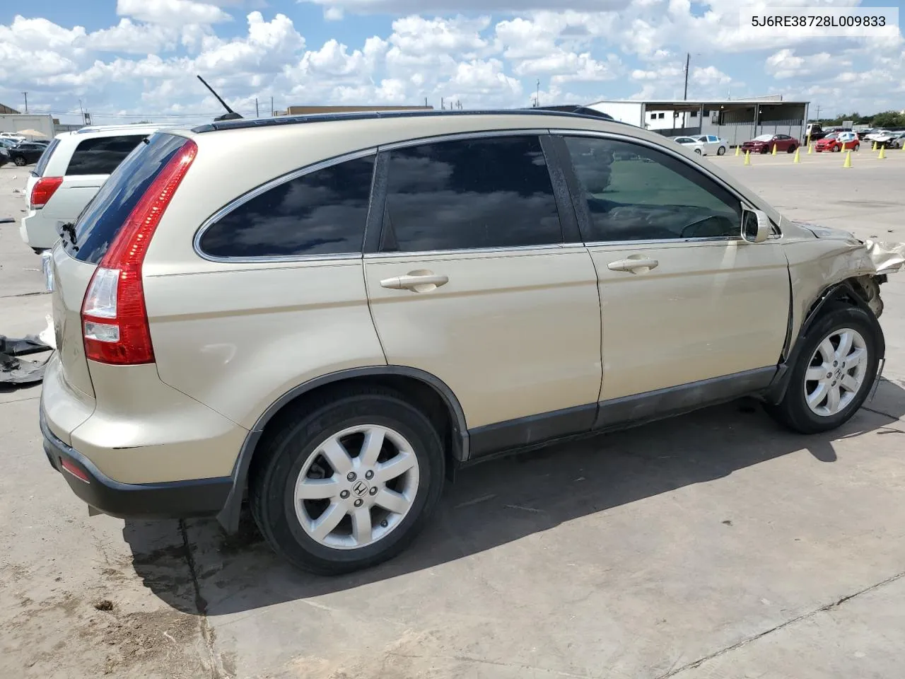 2008 Honda Cr-V Exl VIN: 5J6RE38728L009833 Lot: 68707404