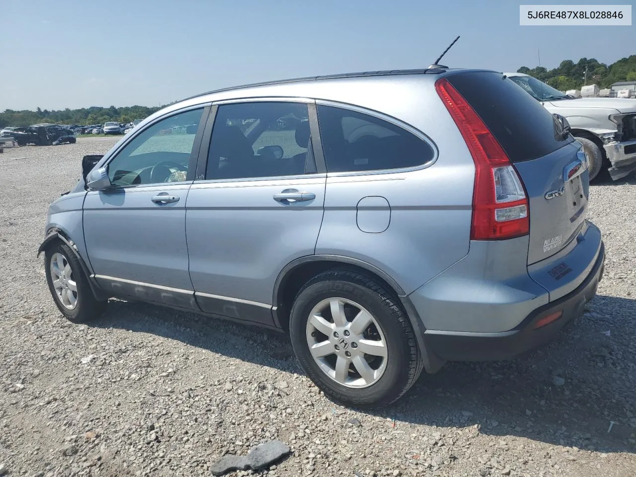 2008 Honda Cr-V Exl VIN: 5J6RE487X8L028846 Lot: 68894394