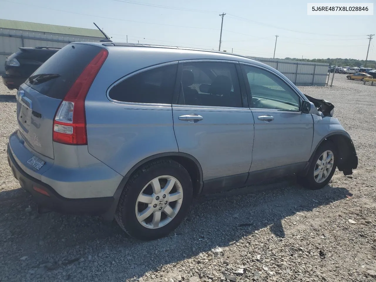 2008 Honda Cr-V Exl VIN: 5J6RE487X8L028846 Lot: 68894394