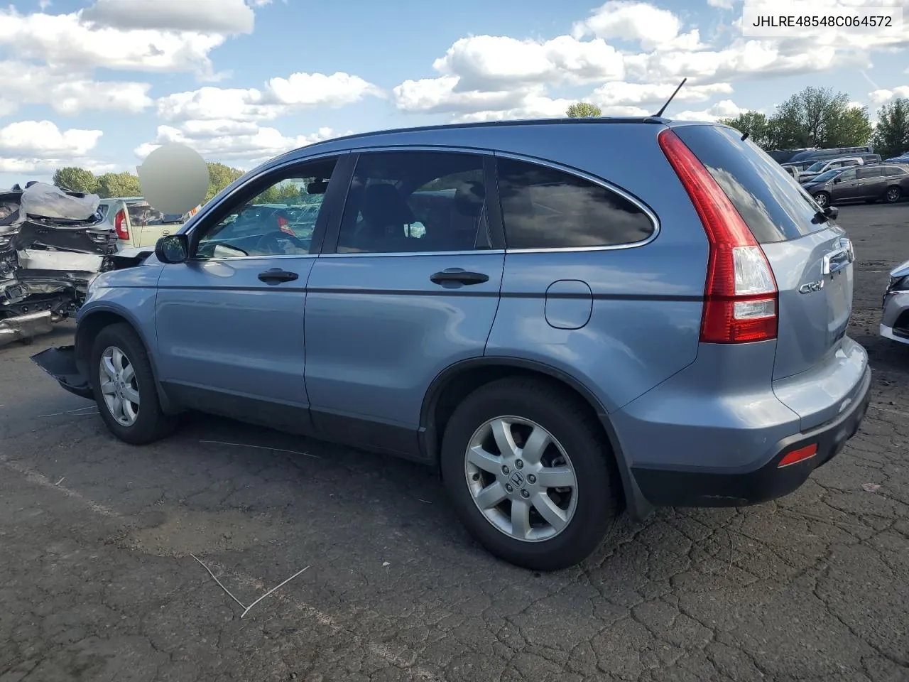 JHLRE48548C064572 2008 Honda Cr-V Ex