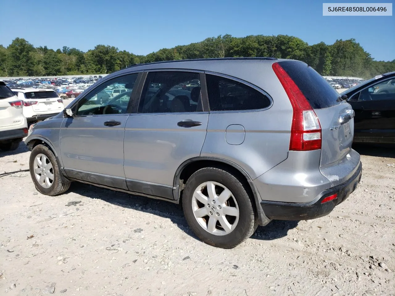 2008 Honda Cr-V Ex VIN: 5J6RE48508L006496 Lot: 69189344