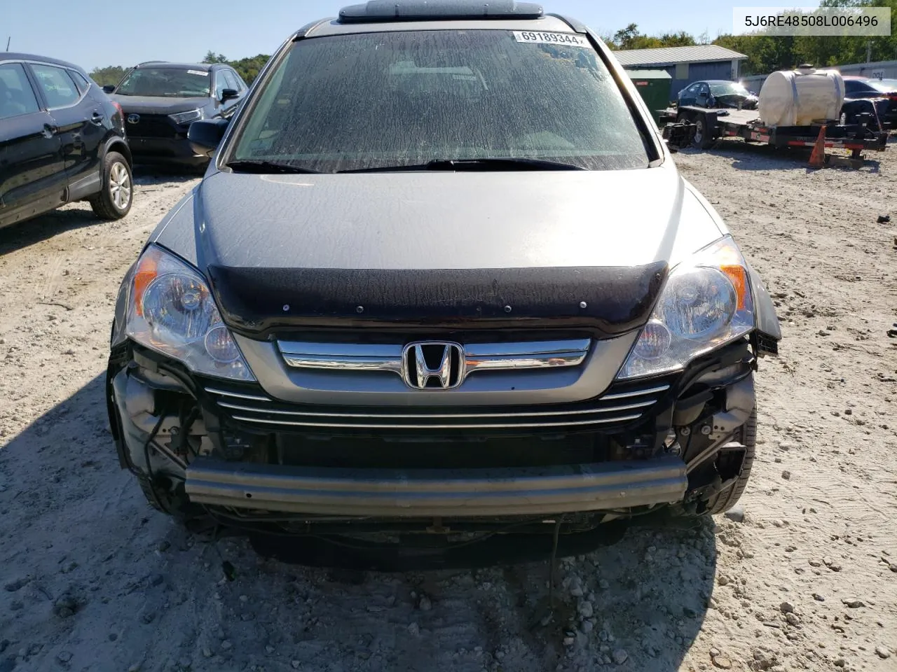 2008 Honda Cr-V Ex VIN: 5J6RE48508L006496 Lot: 69189344