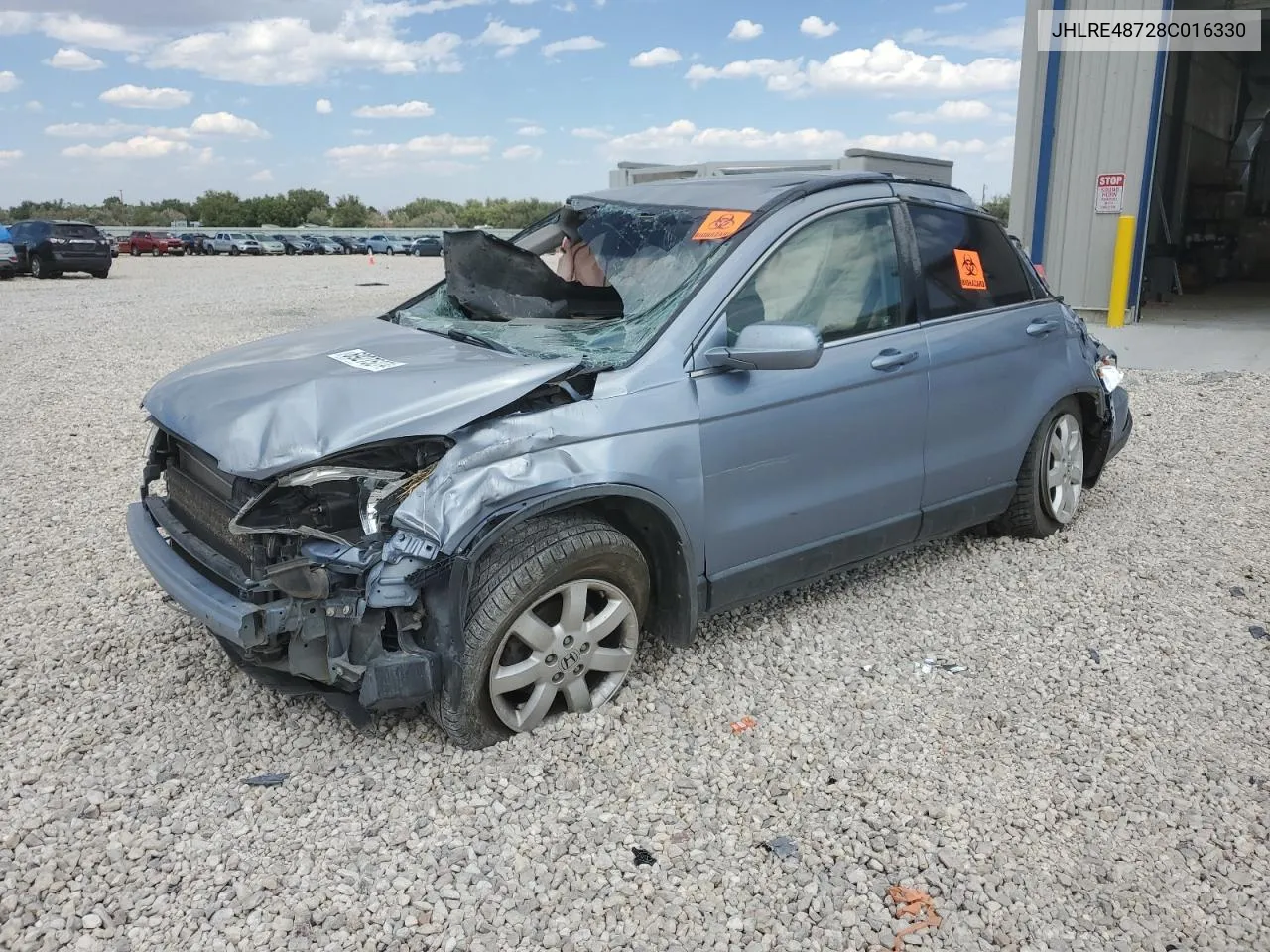 JHLRE48728C016330 2008 Honda Cr-V Exl