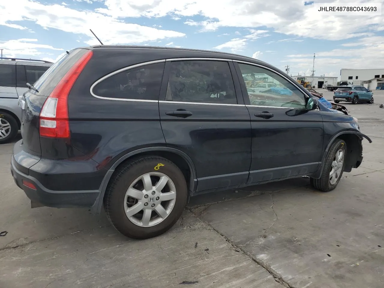 JHLRE48788C043693 2008 Honda Cr-V Exl