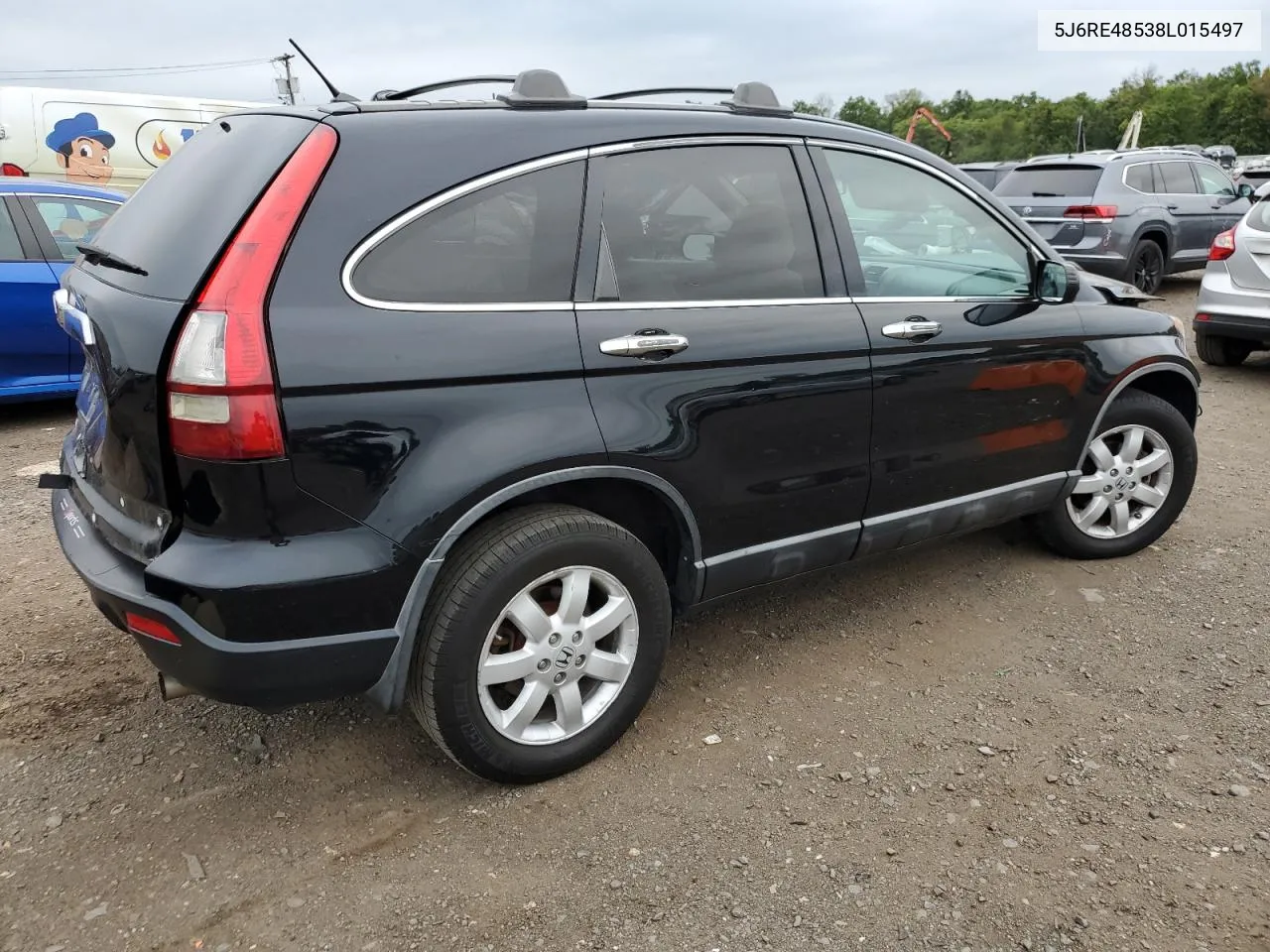 2008 Honda Cr-V Ex VIN: 5J6RE48538L015497 Lot: 69595714