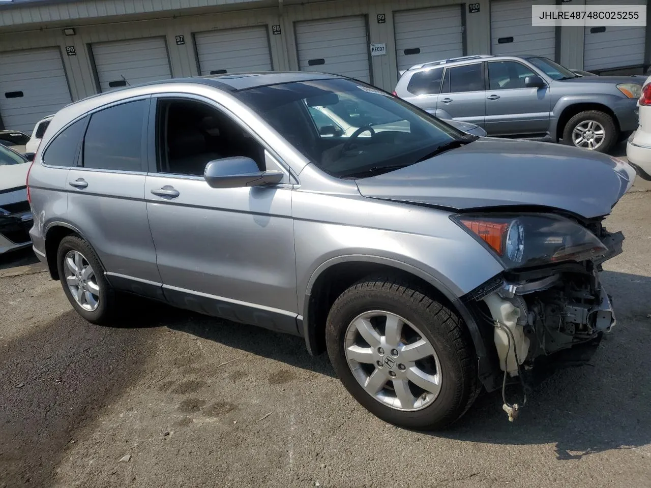 2008 Honda Cr-V Exl VIN: JHLRE48748C025255 Lot: 69654994