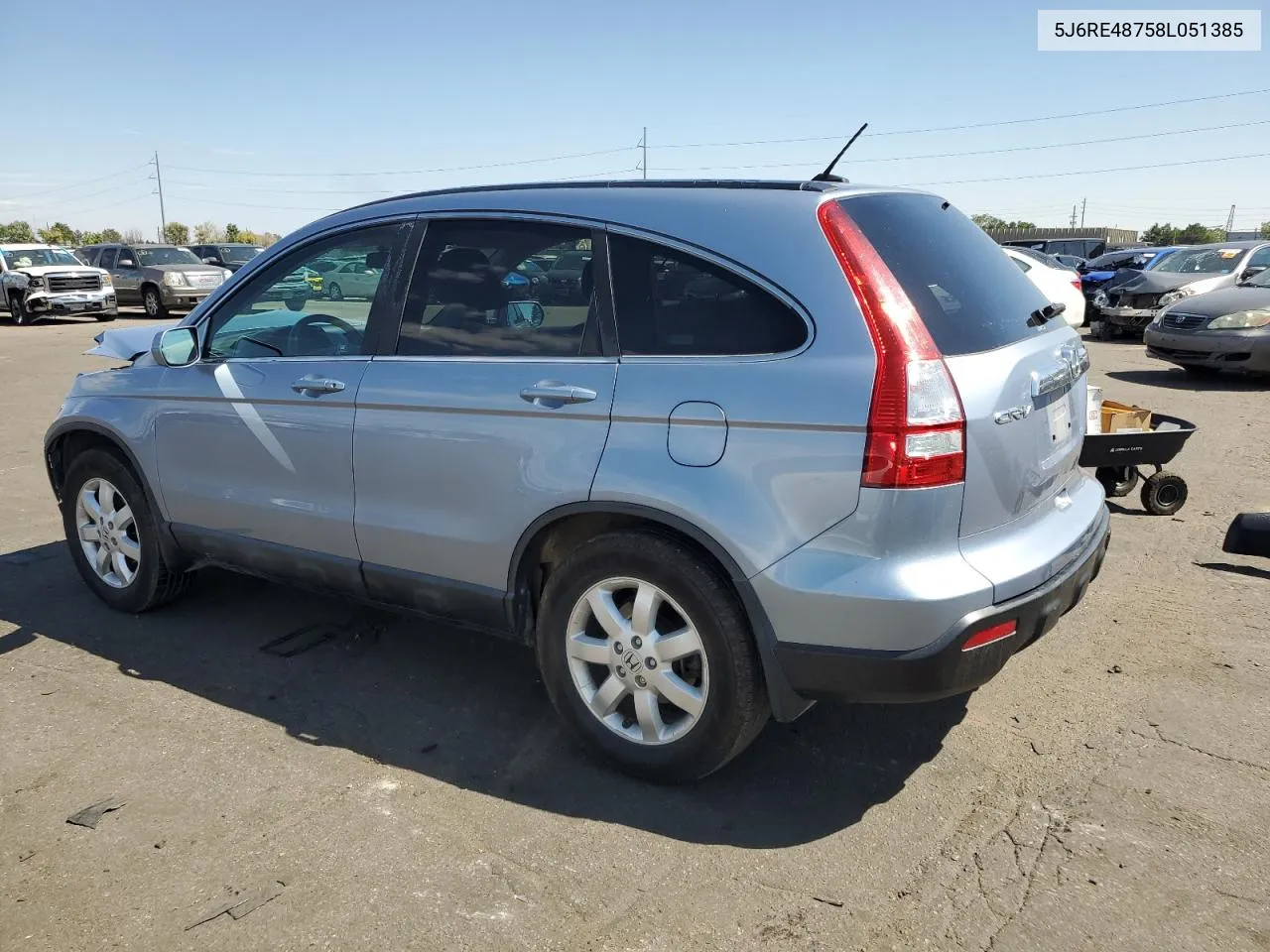 5J6RE48758L051385 2008 Honda Cr-V Exl