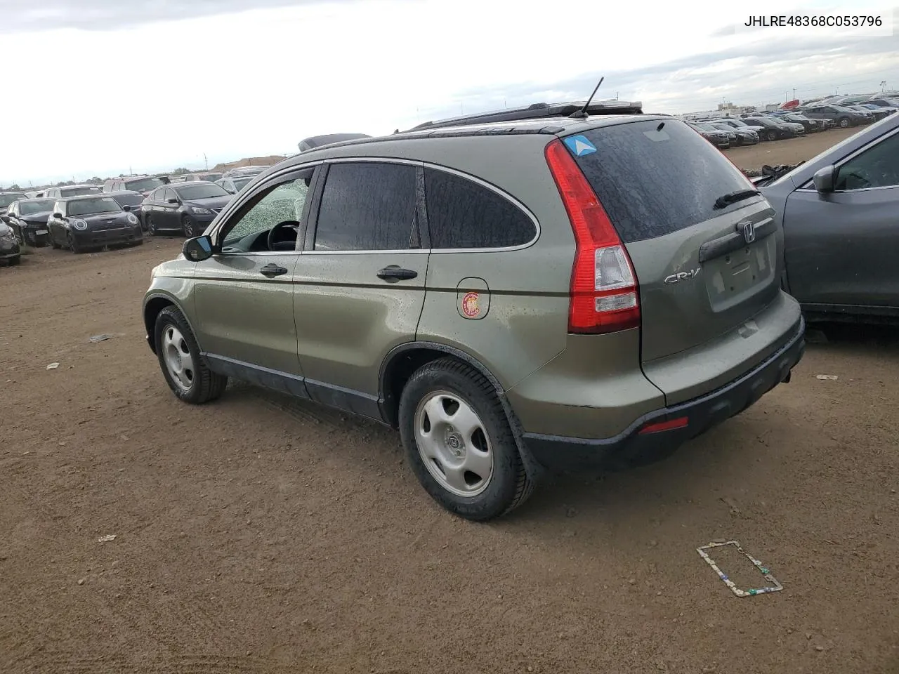 JHLRE48368C053796 2008 Honda Cr-V Lx