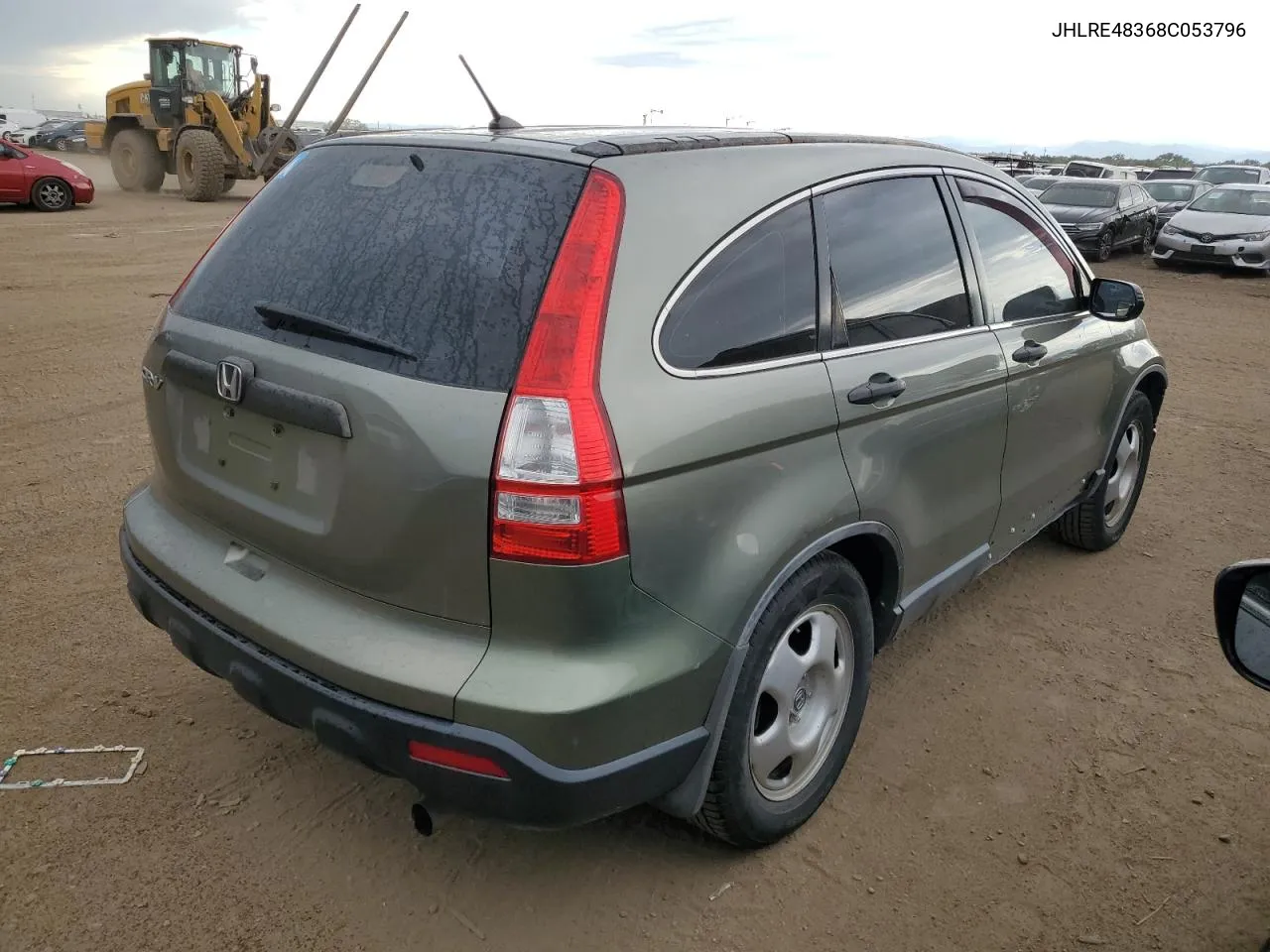 2008 Honda Cr-V Lx VIN: JHLRE48368C053796 Lot: 69858144